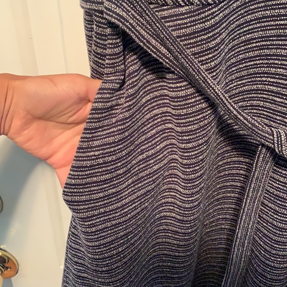 NWT LOFT plus Dress tie waist and pockets Sz 18 - Picture 4 of 5